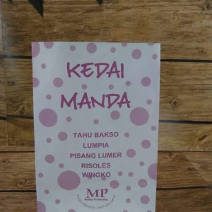 Kantong Kertas Kedai Manda